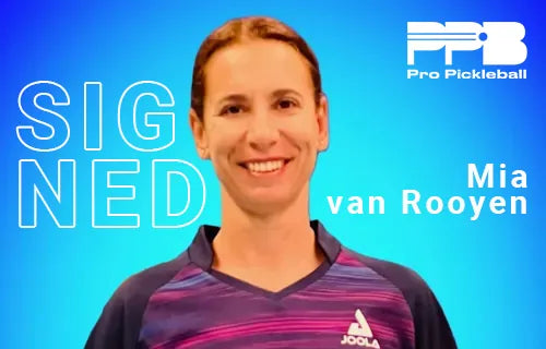 Pro Pickleball Ambassador - Mia van Rooyen