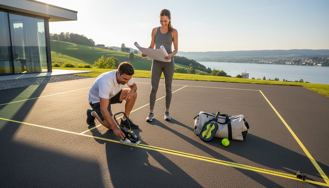 Pickleball Spielfeld Masse: Der ultimative Guide für dein Feld in der Schweiz
