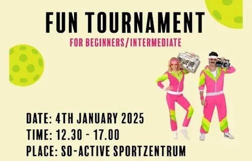 Fun Neon Tournament - Pro Pickleball GmbH