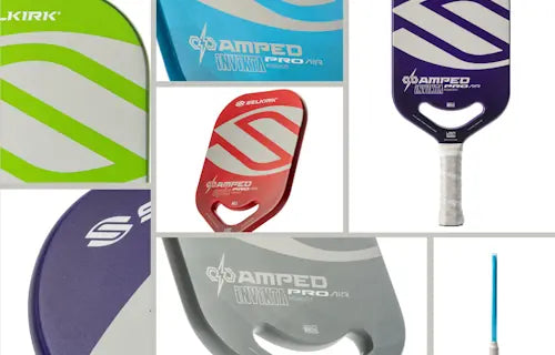 Selkirk AMPED Pro Air Invikta und Epic Pickleball Paddles