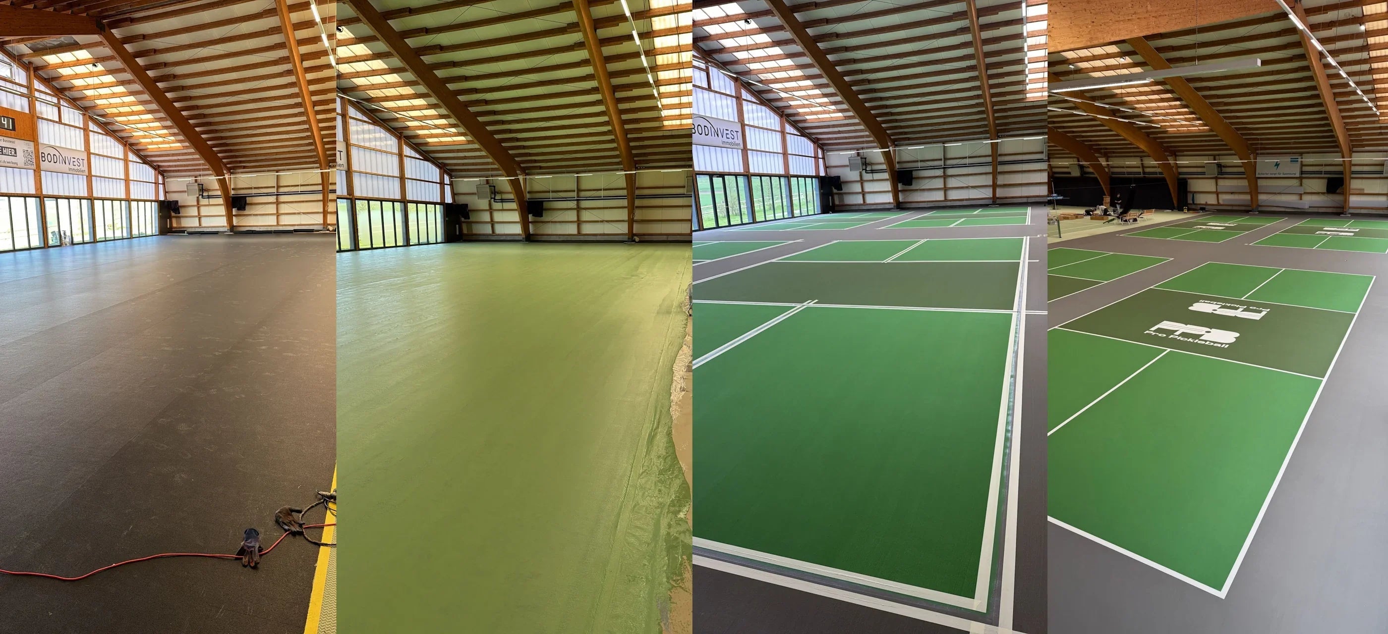 Pickleball beim Tivoli Center Worblaufen