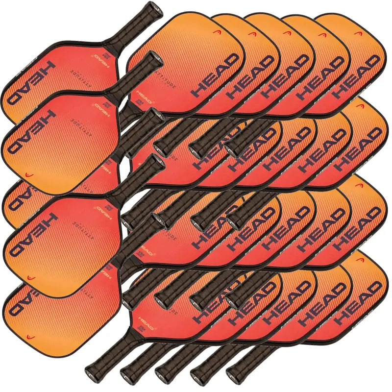 Pickleball Schulset HEAD Attitude Suprm mit 25 Paddles