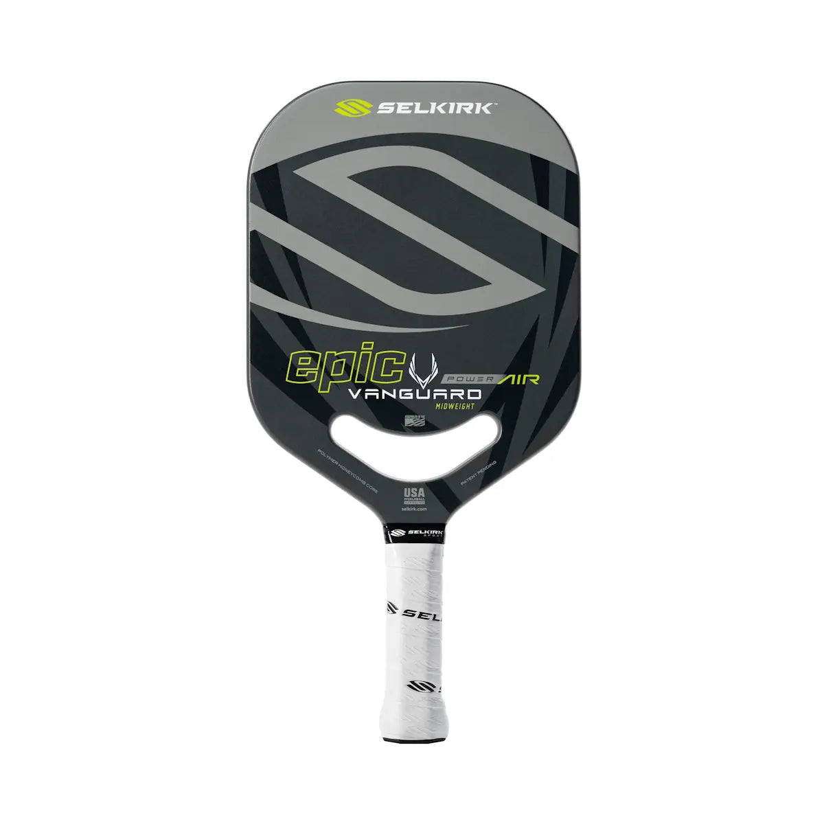 Selkirk Vanguard Power Air Epic Midweight Grau Pickleball Paddle
