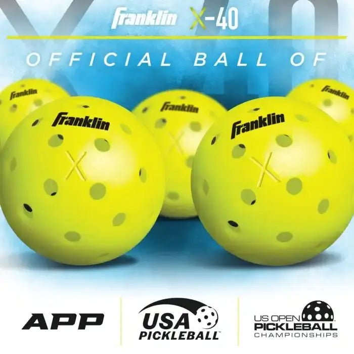 Franklin X-40 Outdoor Pickleball (3er Pack)