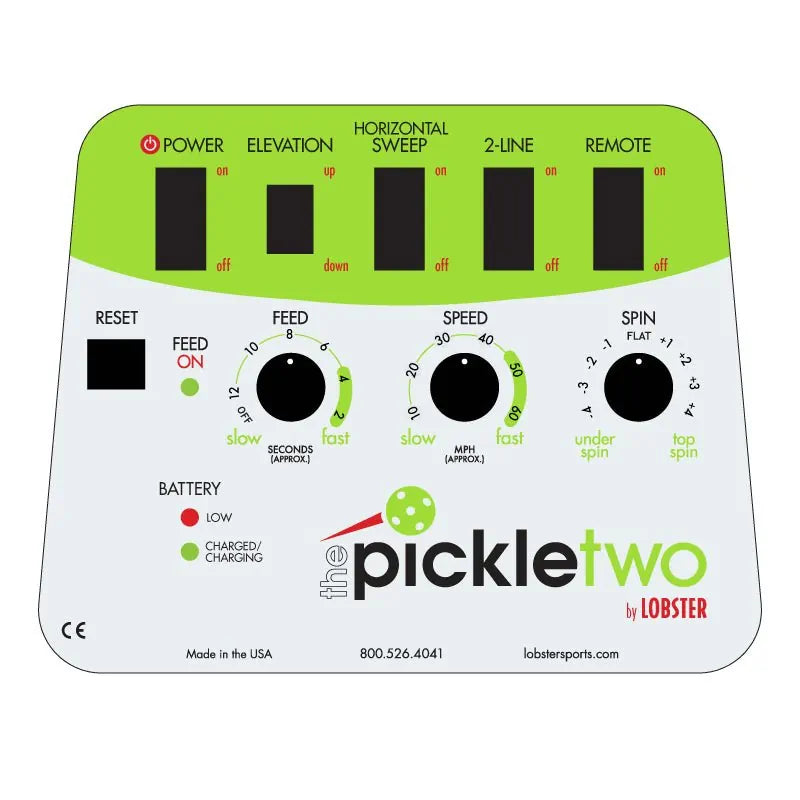 Lobster Pickleball Ballmaschine The Pickle Two