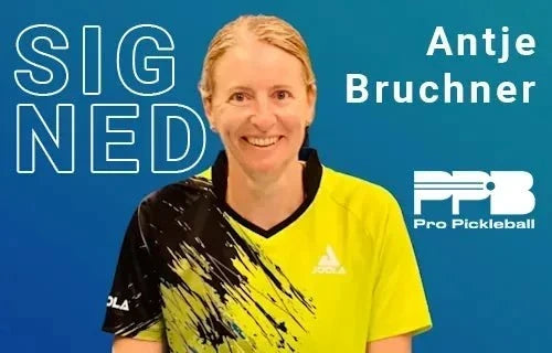 Antje Bruchner - SIGNED - Pro Pickleball GmbH