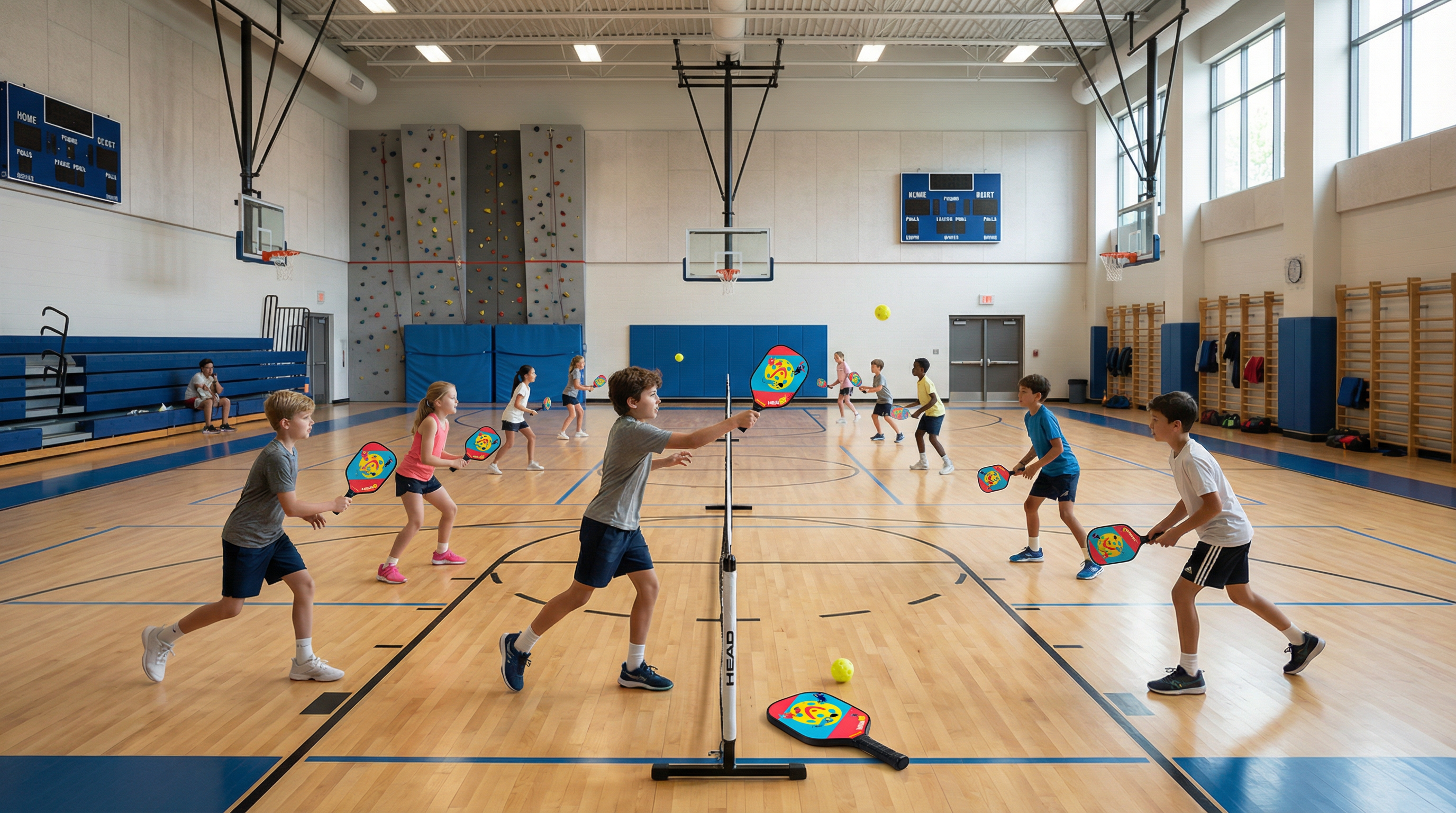 Pickleball an der Schule