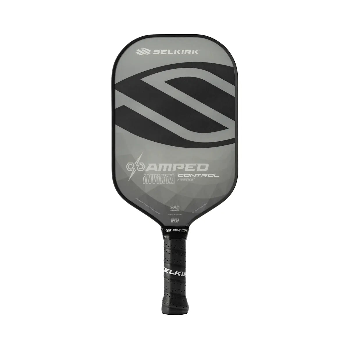 Selkirk AMPED Control Invikta Pickleball Paddle Midweight Grau