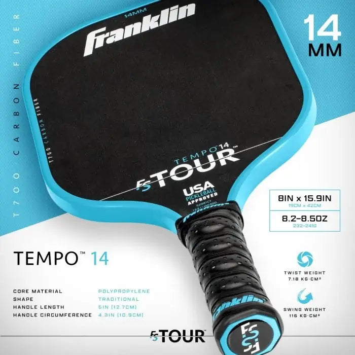 Franklin Sports FS Tour Tempo 14mm blau