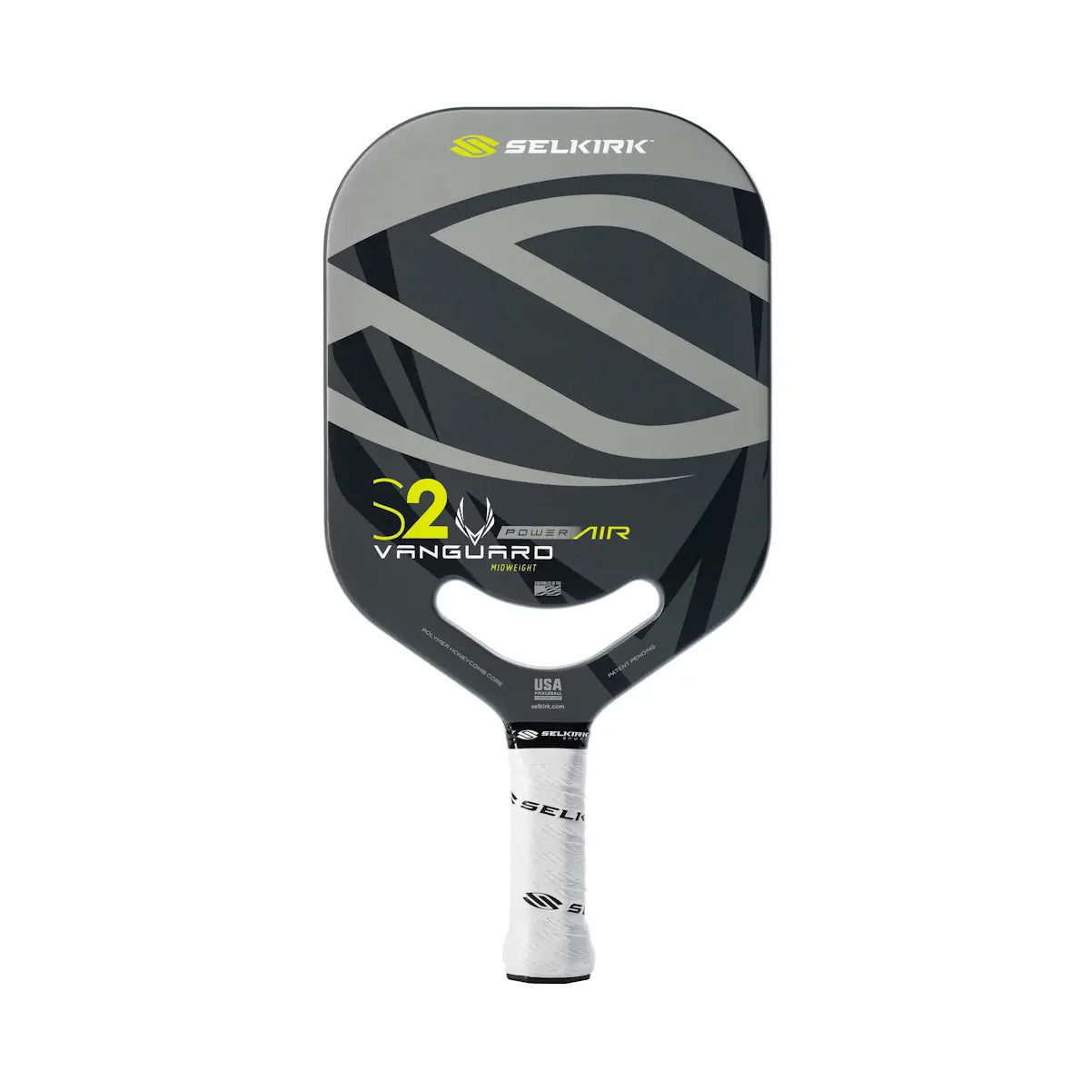 Selkirk Vanguard Power Air S2 Midweight Grau Pickleball Paddle