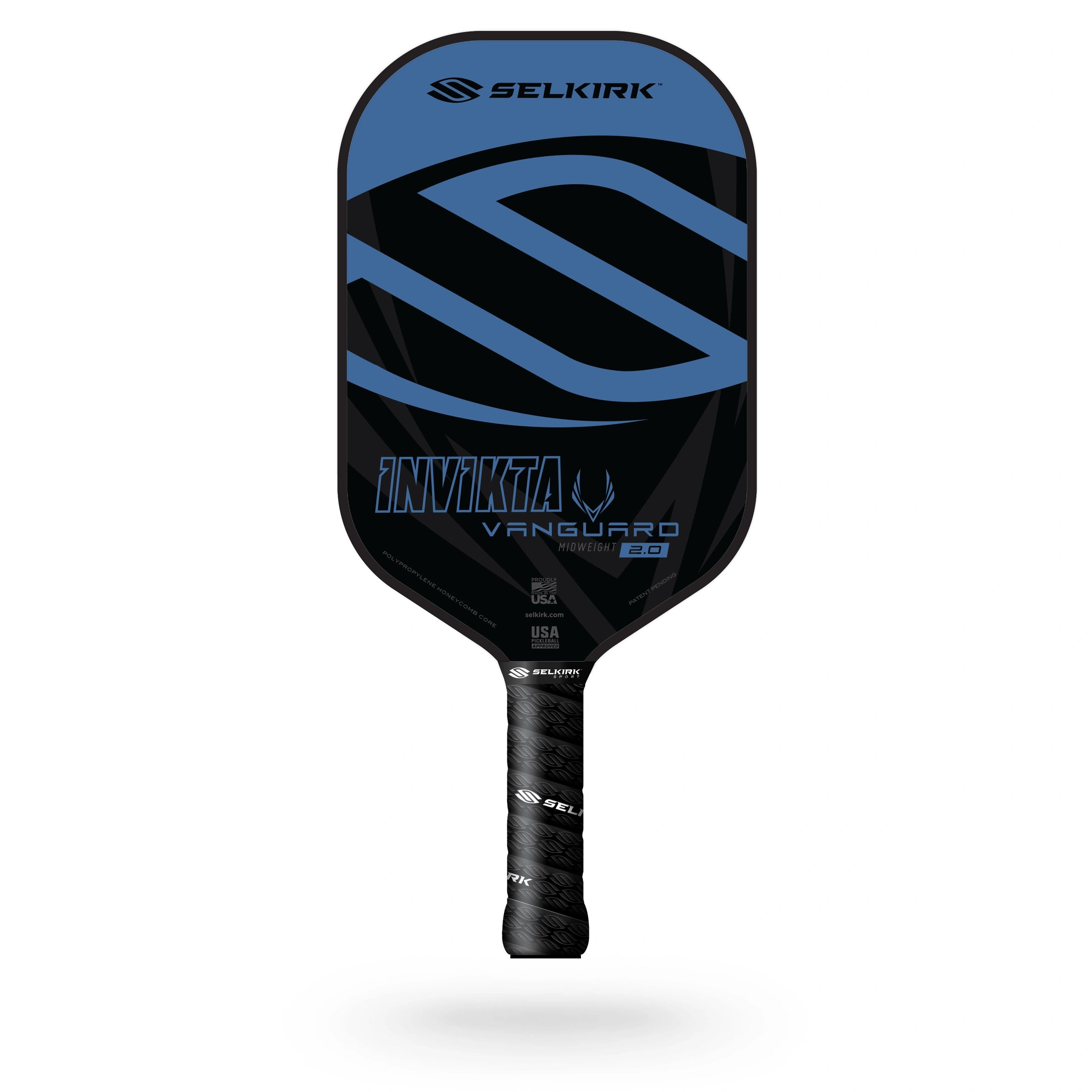 Selkirk Vanguard 2.0 Series Hybrid Invikta Midweight Blue Pickleball Paddle