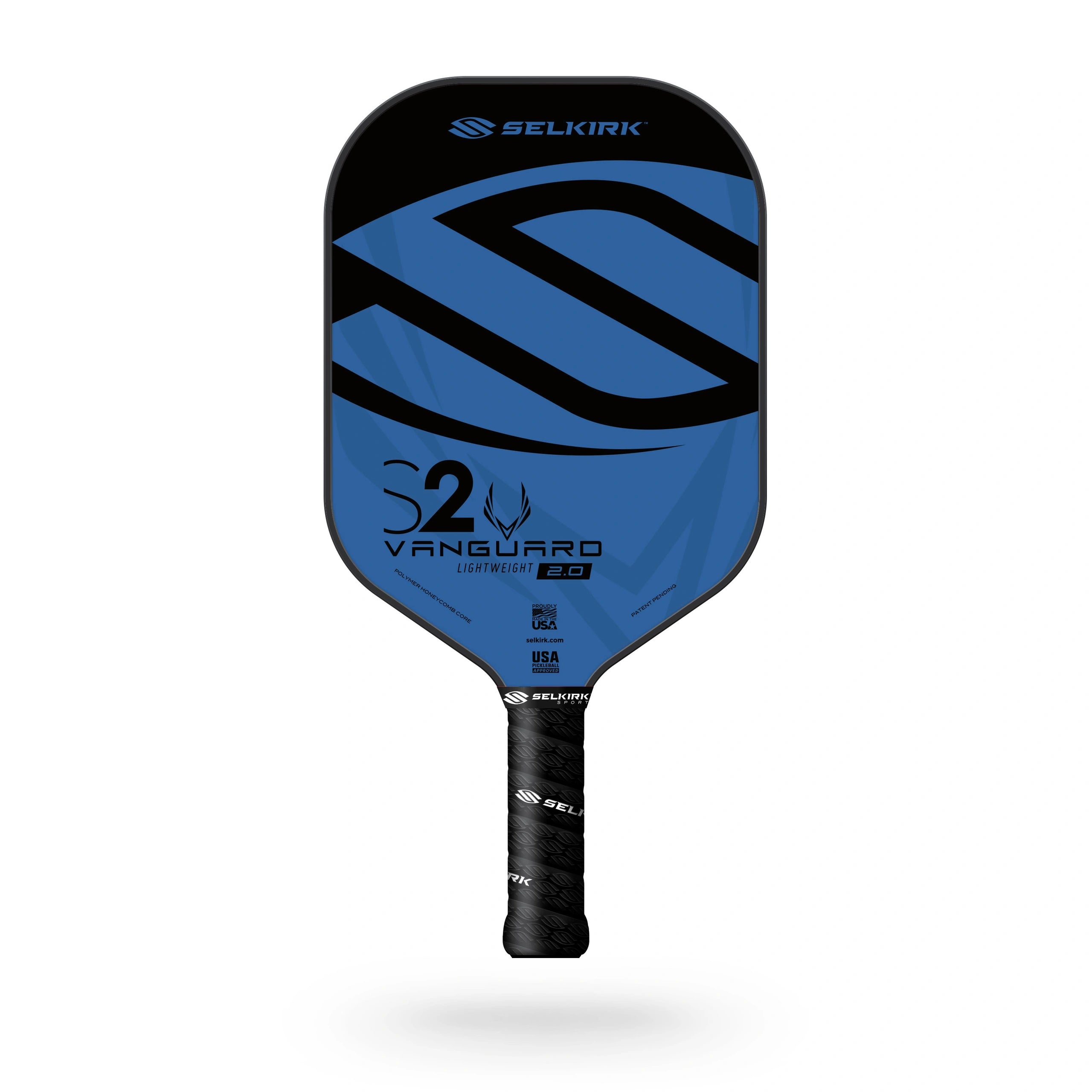 Selkirk Vanguard 2.0 Series Hybrid S2 Lightweight Blue Pickleball Paddle