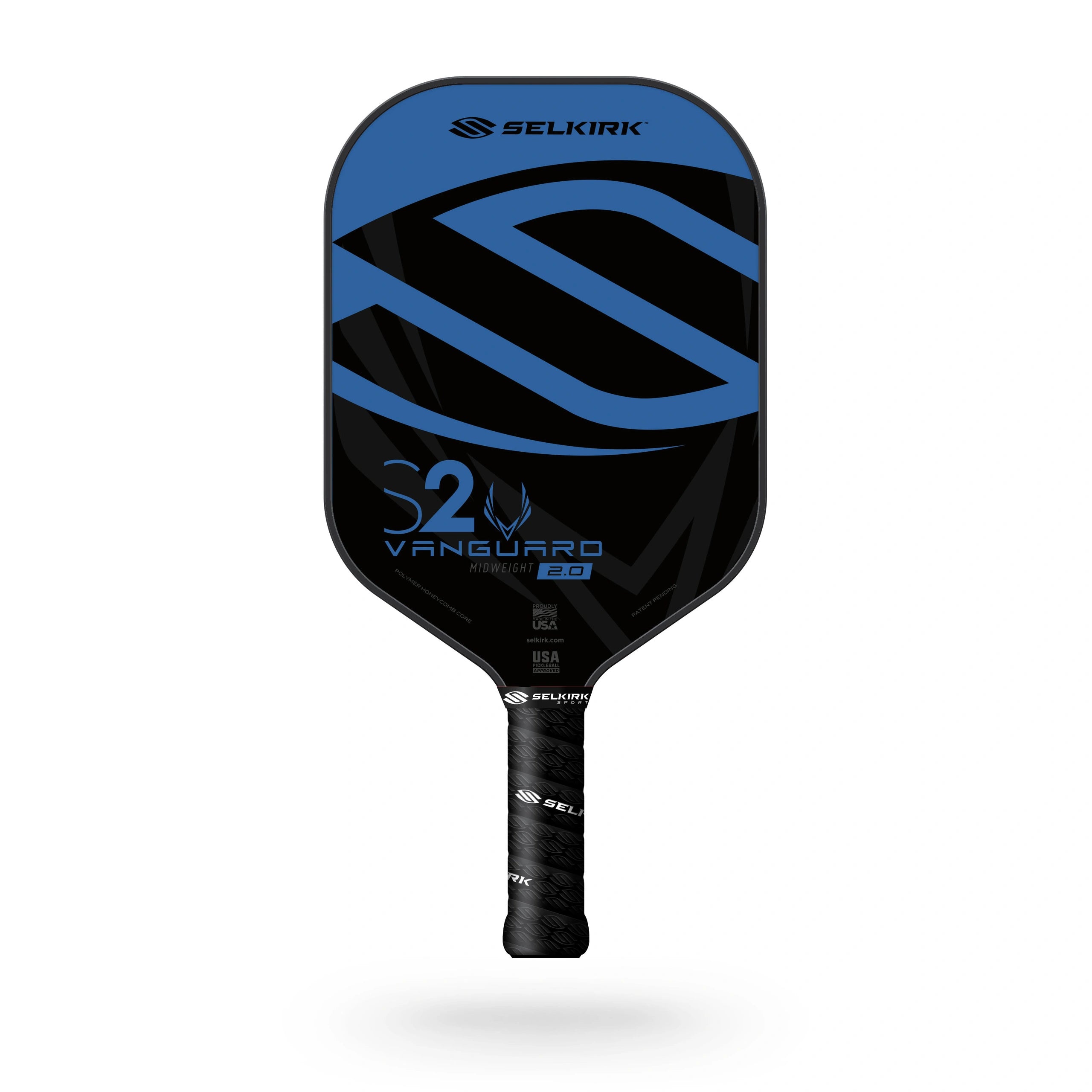 Selkirk Vanguard 2.0 Series Hybrid S2 Midweight Blue Pickleball Paddle