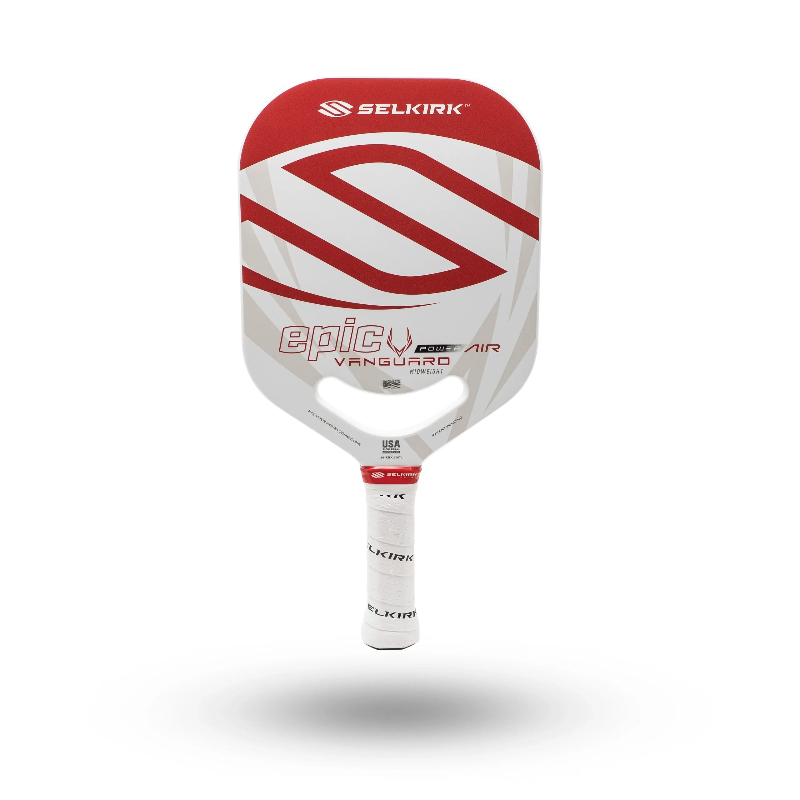 Selkirk Vanguard Power Air Epic Midweight Red Pickleball Paddle