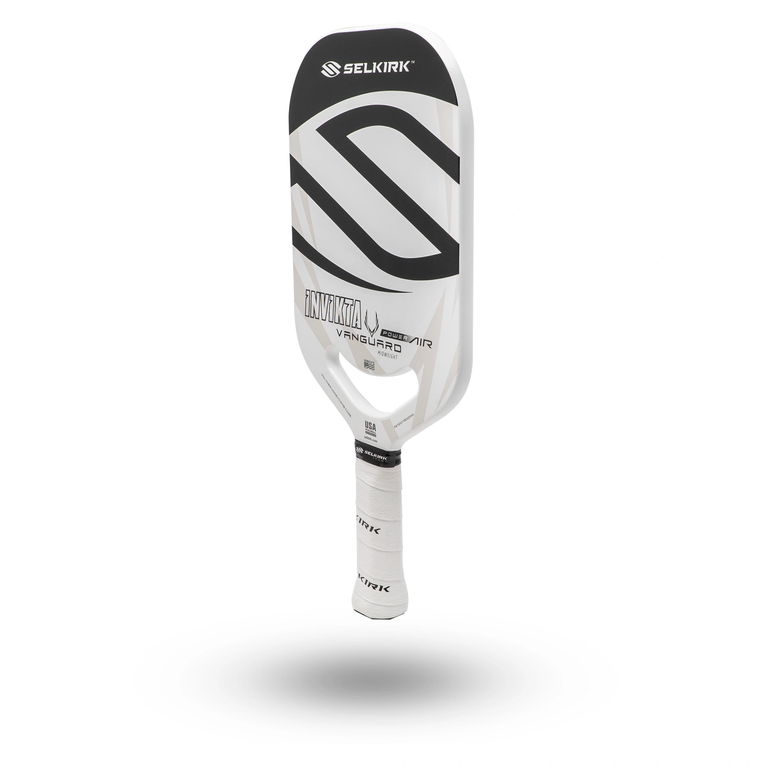 Selkirk Vanguard Power Air Invikta Midweight Black Pickleball Paddle