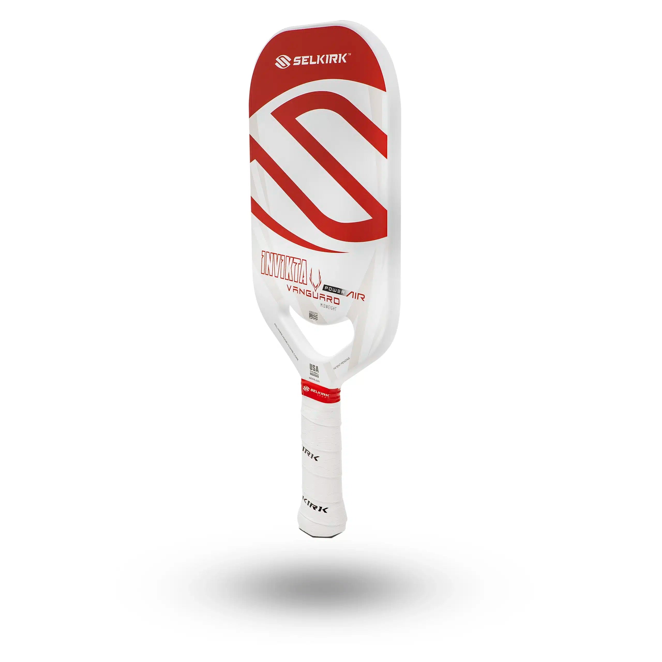 Selkirk Vanguard Power Air Invikta Midweight Red Pickleball Paddle