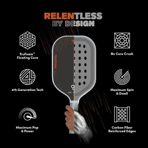 CRBN³ TruFoam Barrage Pickleball Paddle