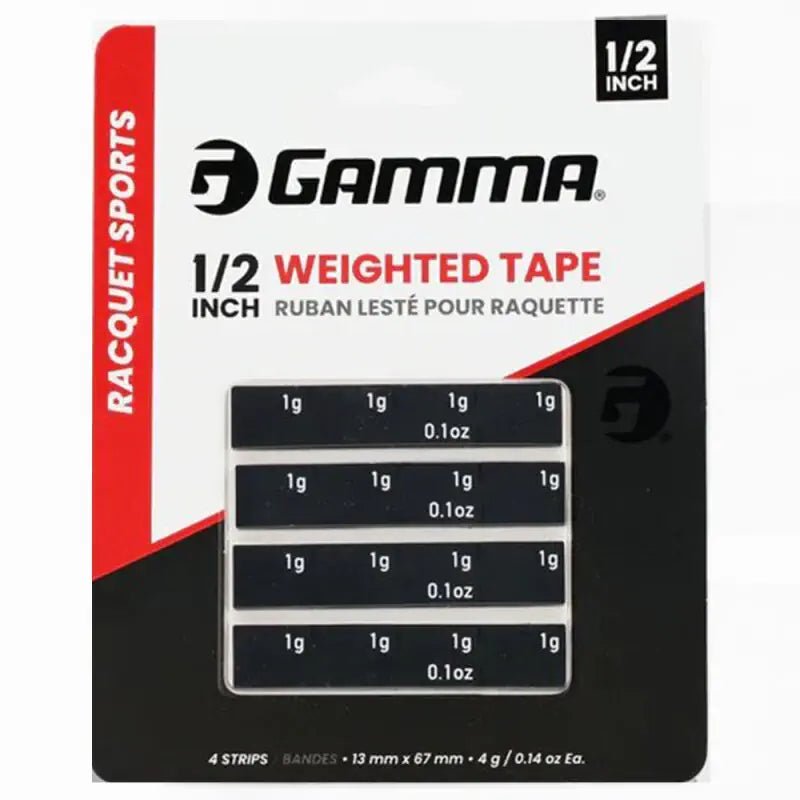 Gamma Gewichtsstreifen 4er Pack 1/2"