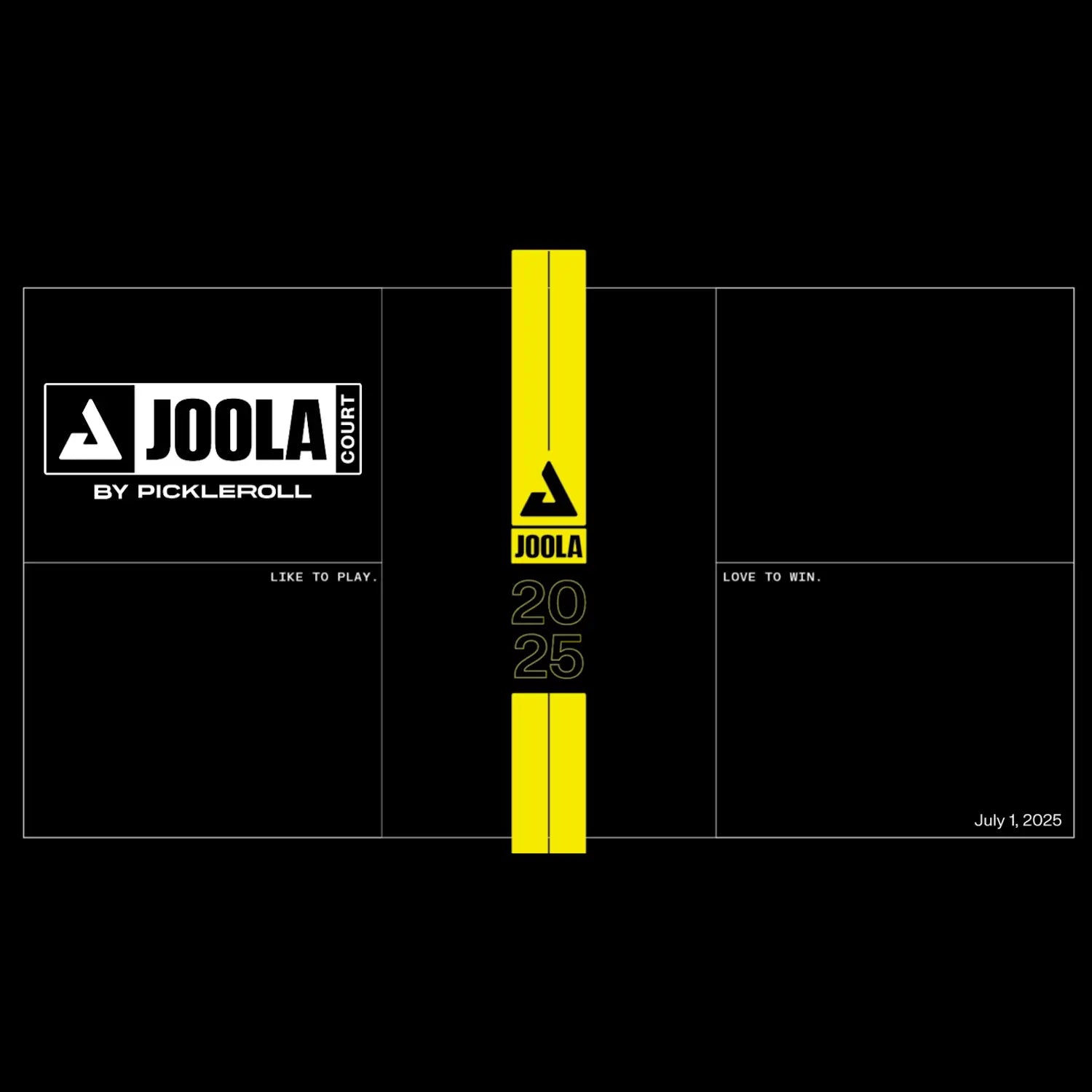 JOOLA Pickleball Platz Mobiler Court PickleRoll