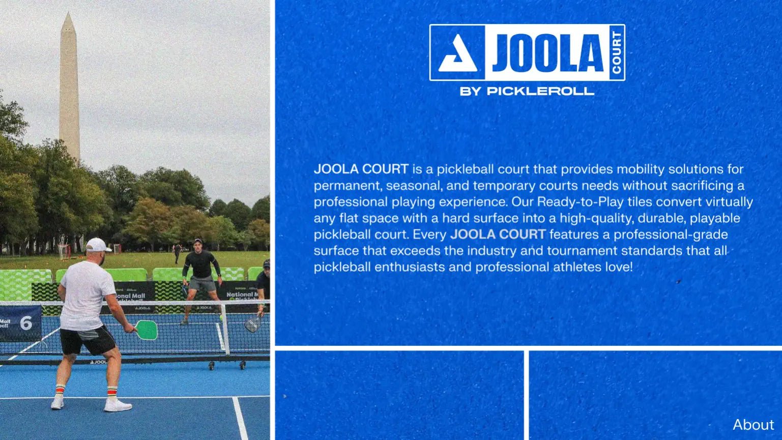 JOOLA Pickleball Court (Squares)