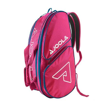JOOLA Tour Elite Pickleball Bag - Pink/Blau