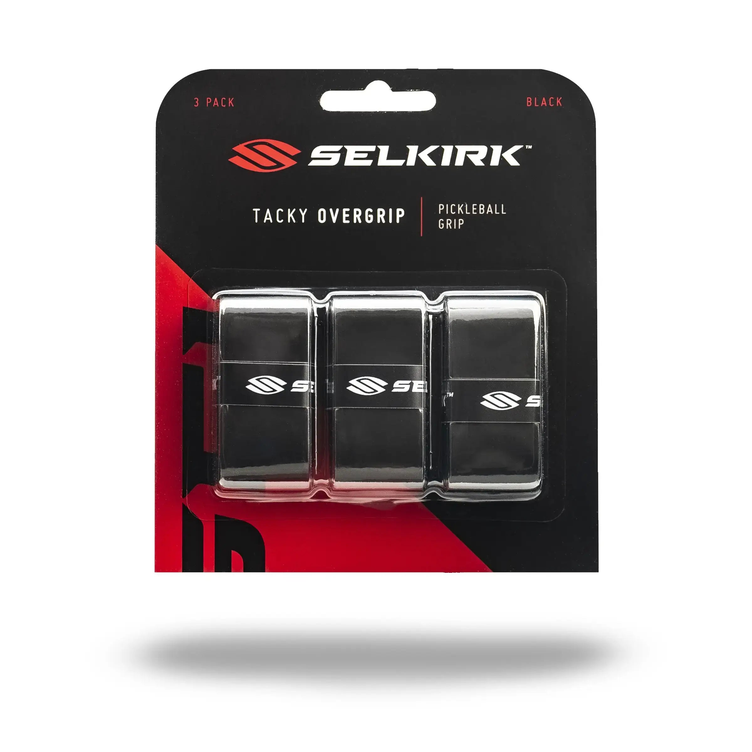 Selkirk Tacky Pickleball Paddle Overgrip Schwarz