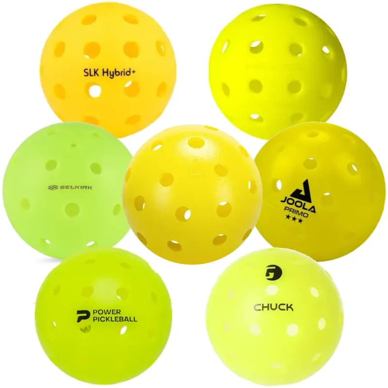 Set de balles de pickleball d'extérieur